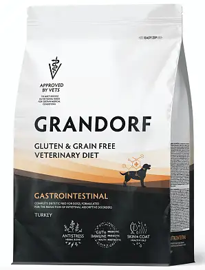 Grandorf Veterinary Diet Dog Gastrointestinal полнорационный диетический корм для собак при расстройствах пищеварения