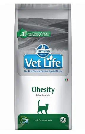 Купить farmina vet life сухой корм для кошек при ожирении (obesity)